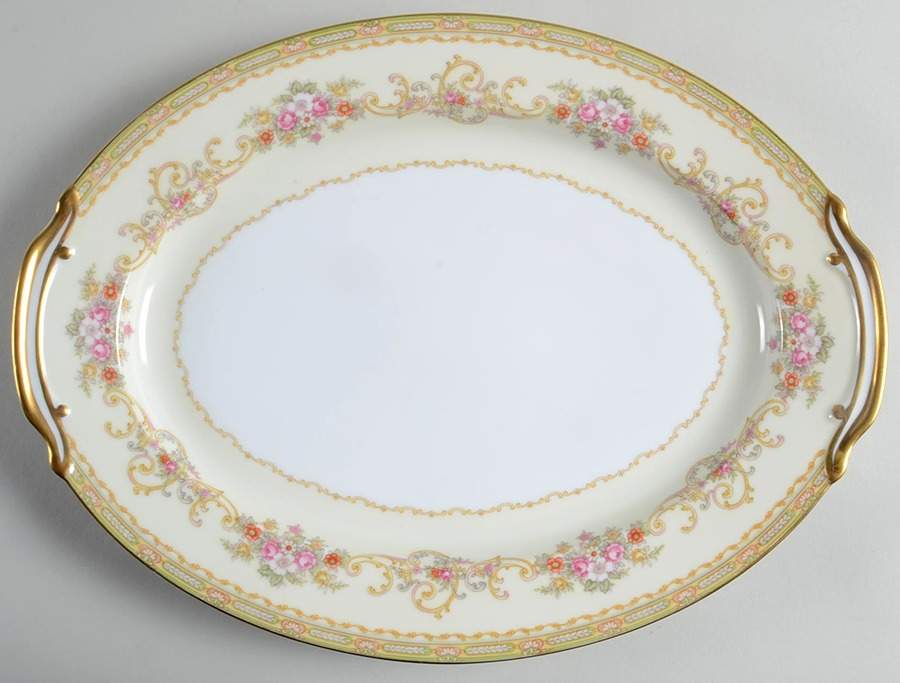 Winthrop 13" Oval Serving Platter by Noritake-1