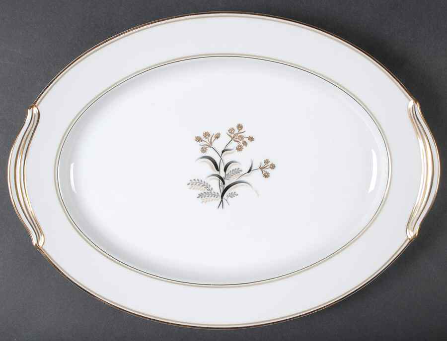 Winton 13" Oval Serving Platter by Noritake-1