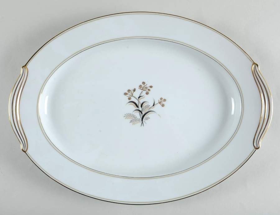 Winton 16" Oval Serving Platter by Noritake-1