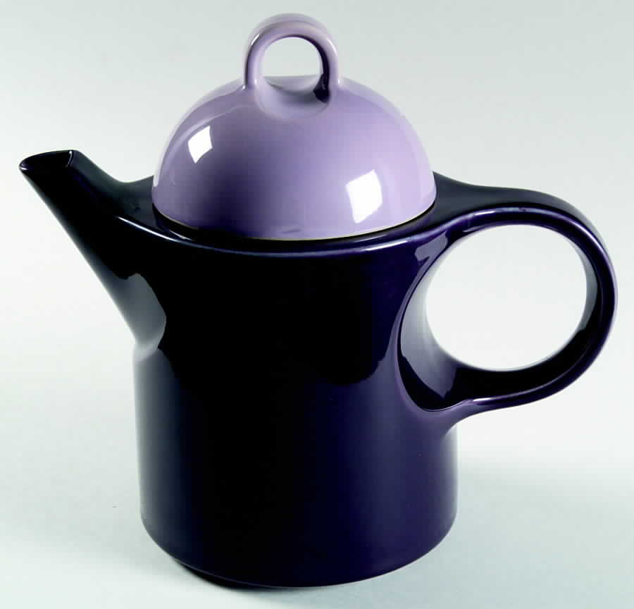 Wild Plum Tea/Coffee Pot & Lid by Noritake-1
