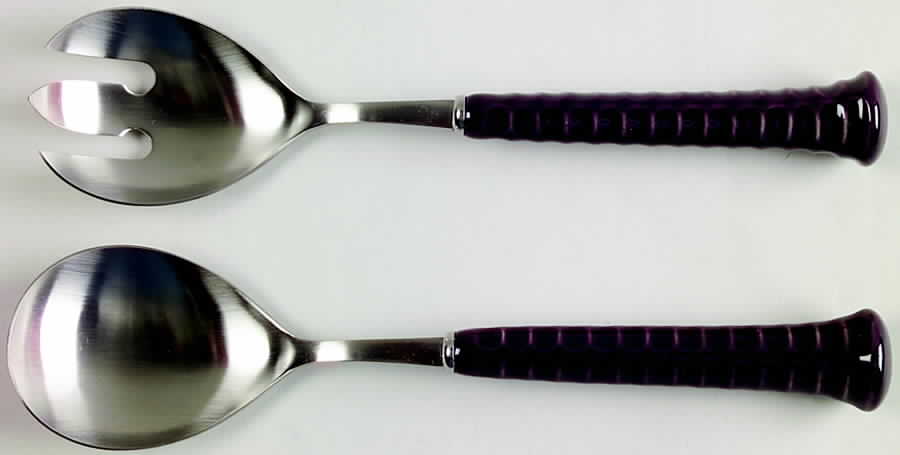 Wild Plum (2 Piece) Salad Set with Stainless Bowl by Noritake-1