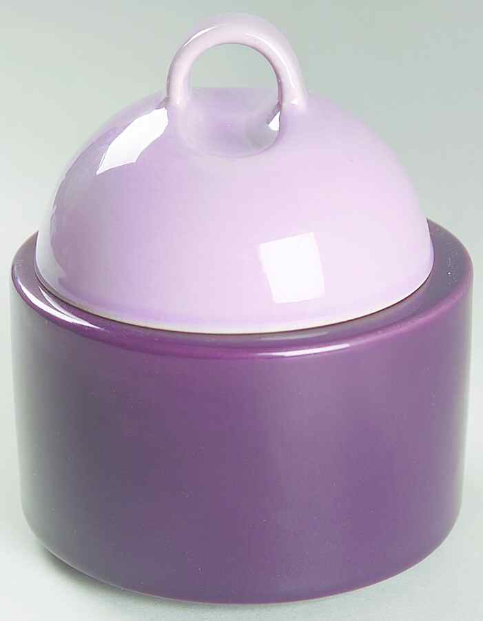 Wild Plum Sugar Bowl & Lid by Noritake-1