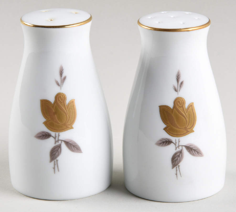 Windsor Rose Salt & Pepper Set by Noritake-1