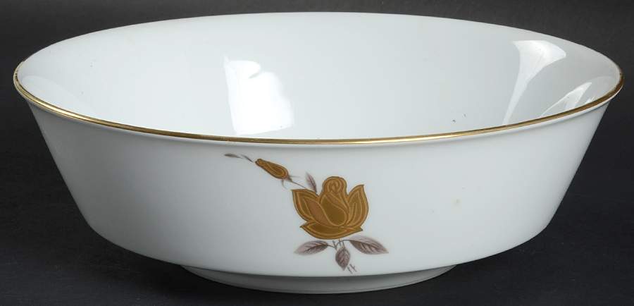 Windsor Rose 9" Round Vegetable Bowl by Noritake-1