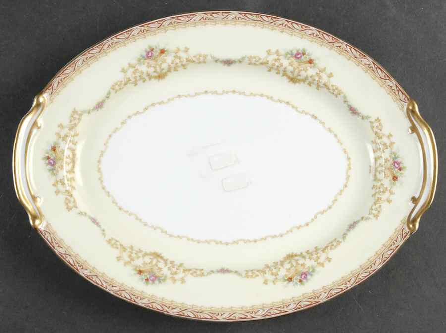 Wisteria 11" Oval Serving Platter by Noritake-1