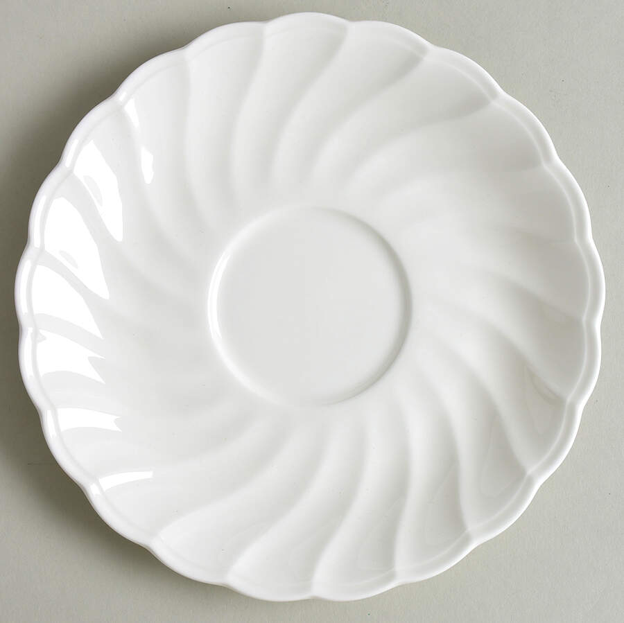 Windsor White Saucer by Noritake-1