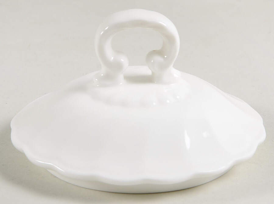 Windsor White Lid for Sugar Bowl by Noritake-1