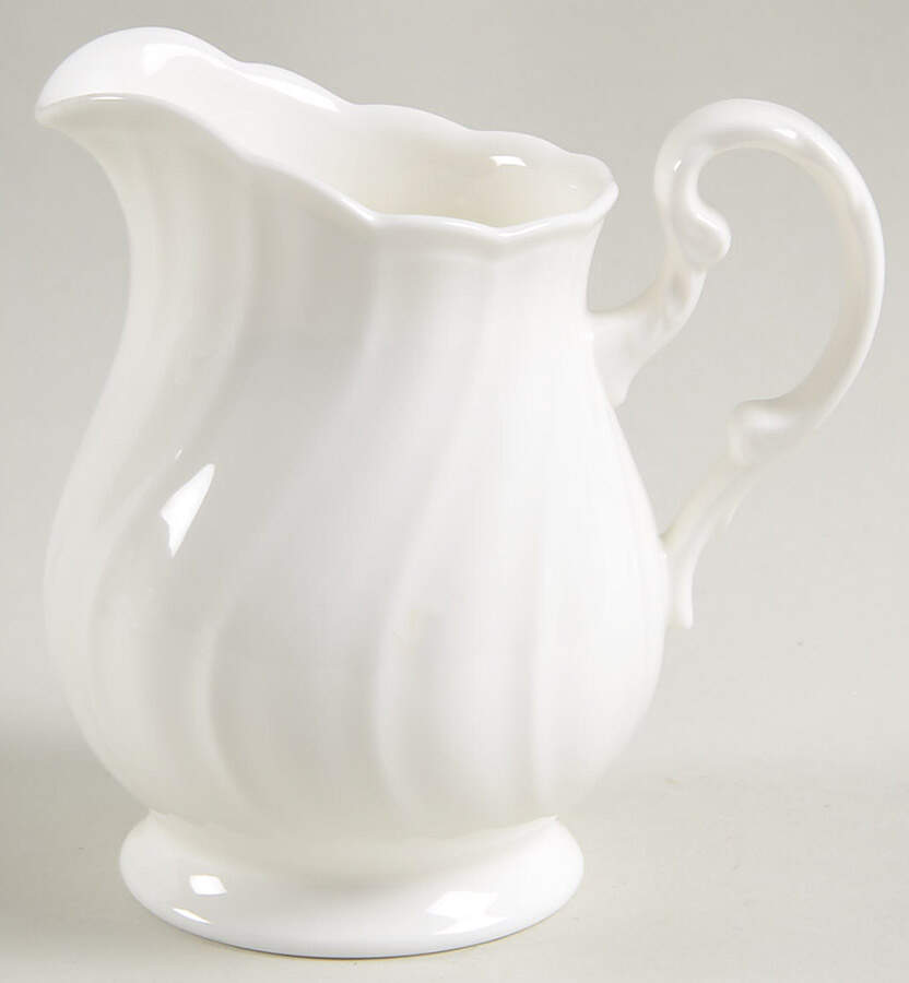 Windsor White Creamer by Noritake-1