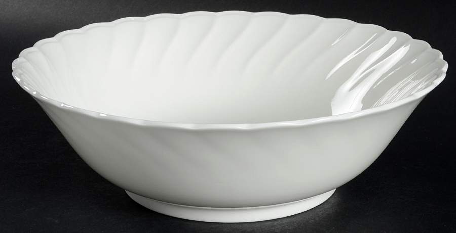 Windsor White 9" Round Vegetable Bowl by Noritake-1