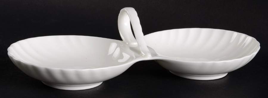 Windsor White 2-Part Relish by Noritake-1