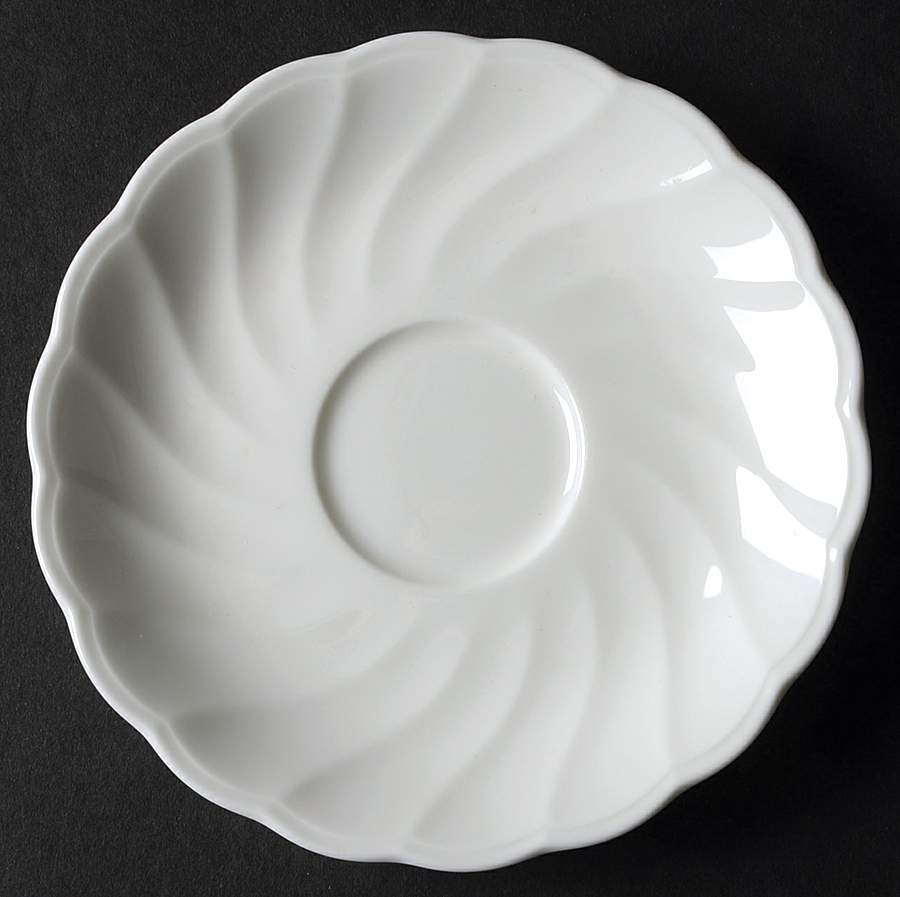 Windsor White Saucer for Demitasse Cup by Noritake-1