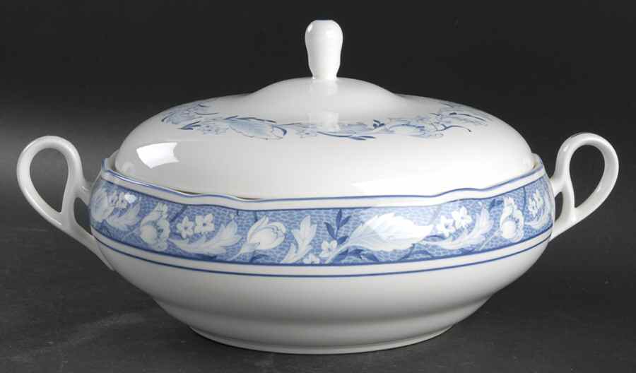 Winter Whites Round Covered Vegetable by Noritake-1