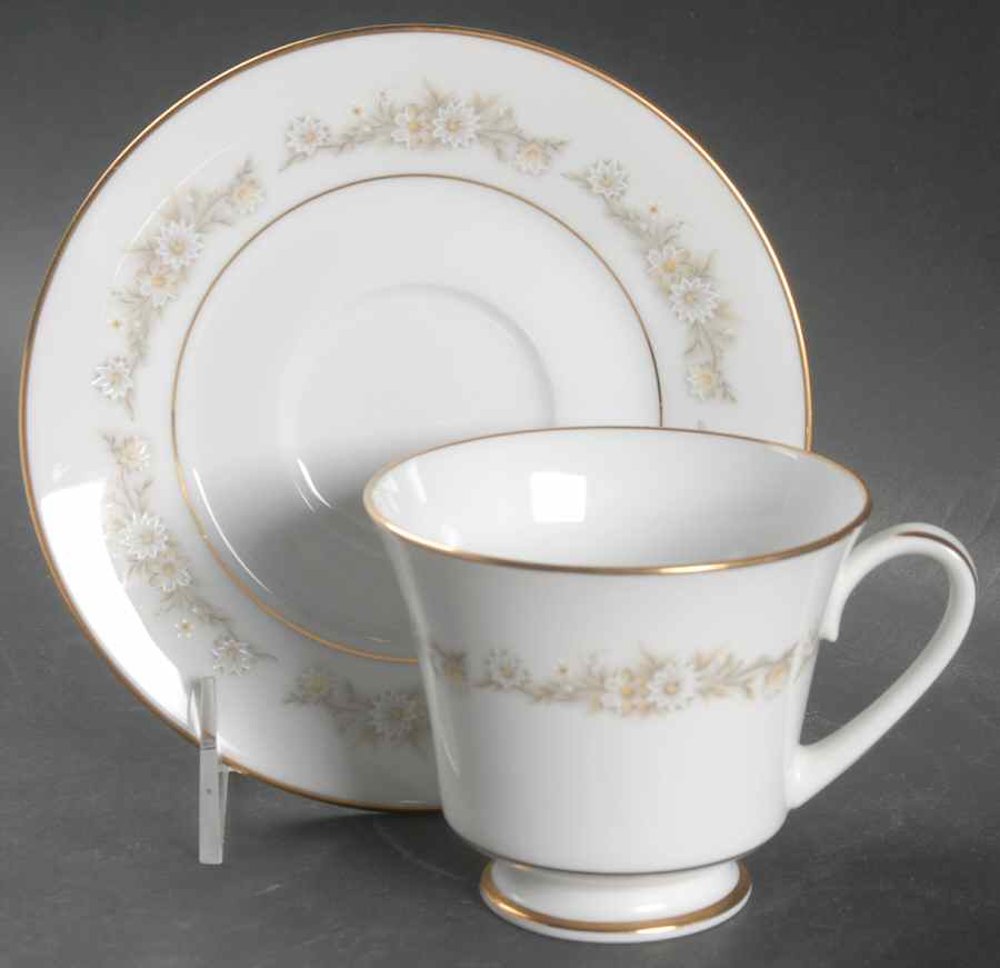 Woodlane Footed Cup & Saucer Set by Noritake-1