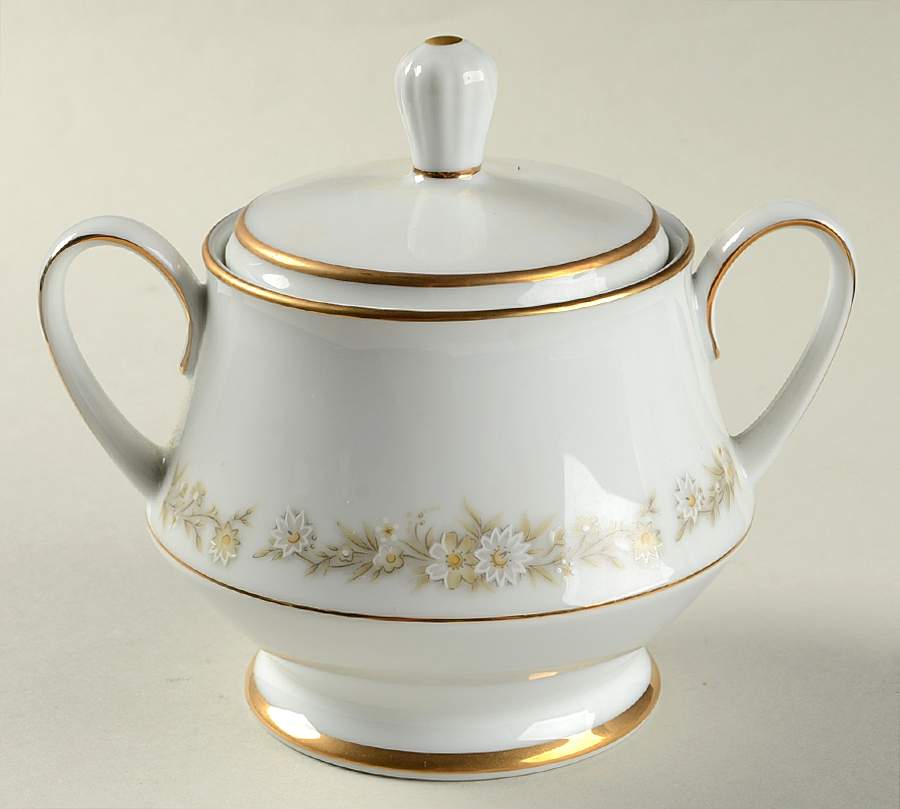 Woodlane Sugar Bowl & Lid by Noritake-1