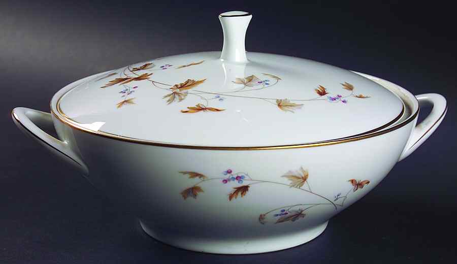 Woodland Round Covered Vegetable by Noritake-1