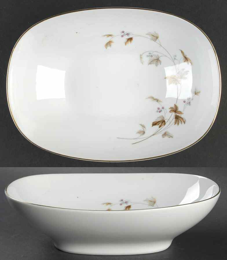 Woodland 10" Oval Vegetable Bowl by Noritake-1