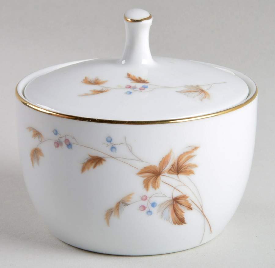 Woodland Sugar Bowl & Lid by Noritake-1