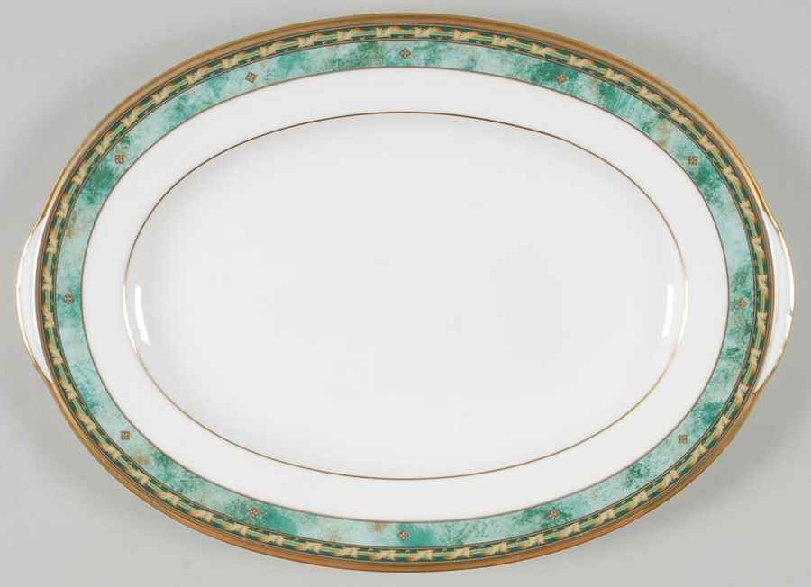 Woodlawn 12" Oval Serving Platter by Noritake-1