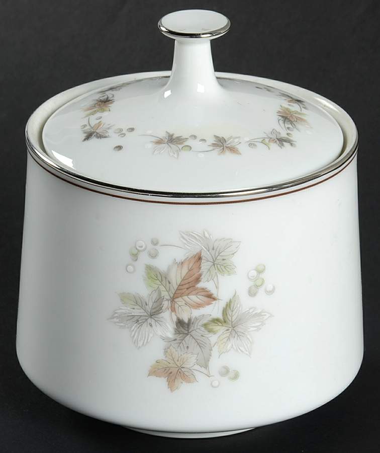 Woodley Sugar Bowl & Lid by Noritake-1
