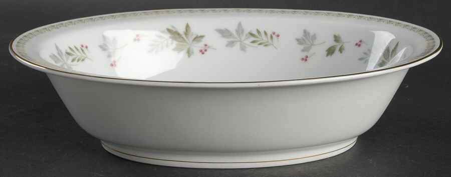 Woodmont 10" Oval Vegetable Bowl by Noritake-1