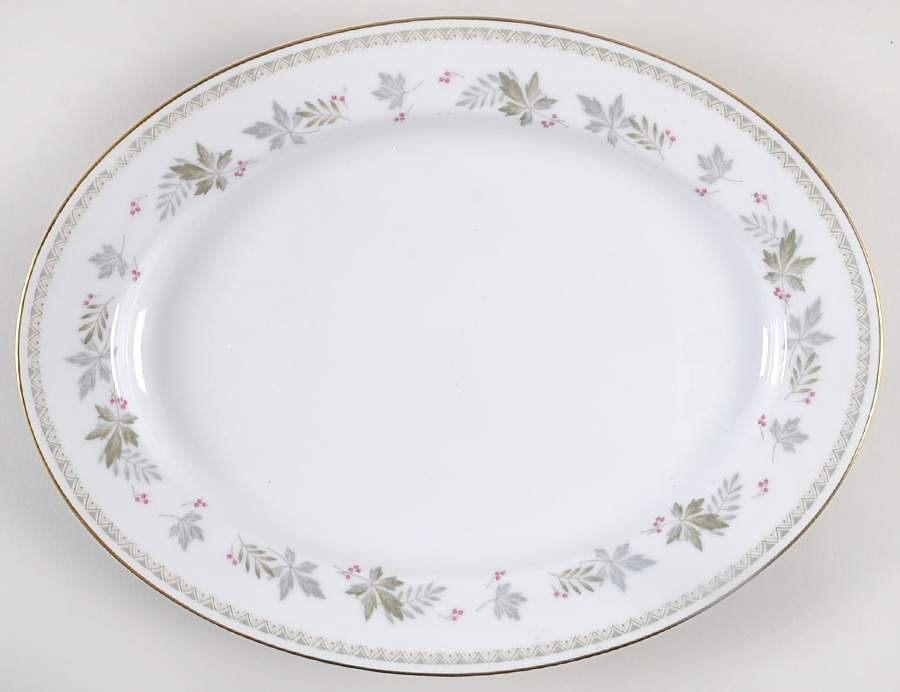 Woodmont 13" Oval Serving Platter by Noritake-1