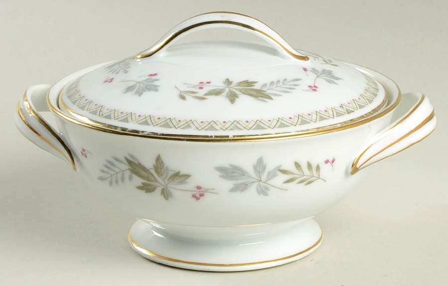 Woodmont Sugar Bowl & Lid by Noritake-1