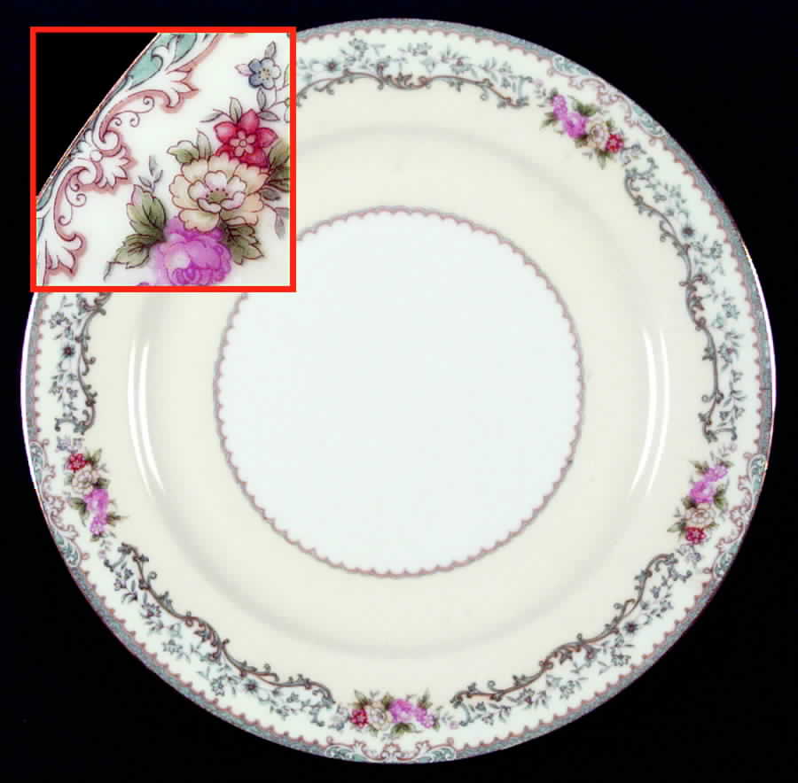 Woodmere (662) Dinner Plate by Noritake-1