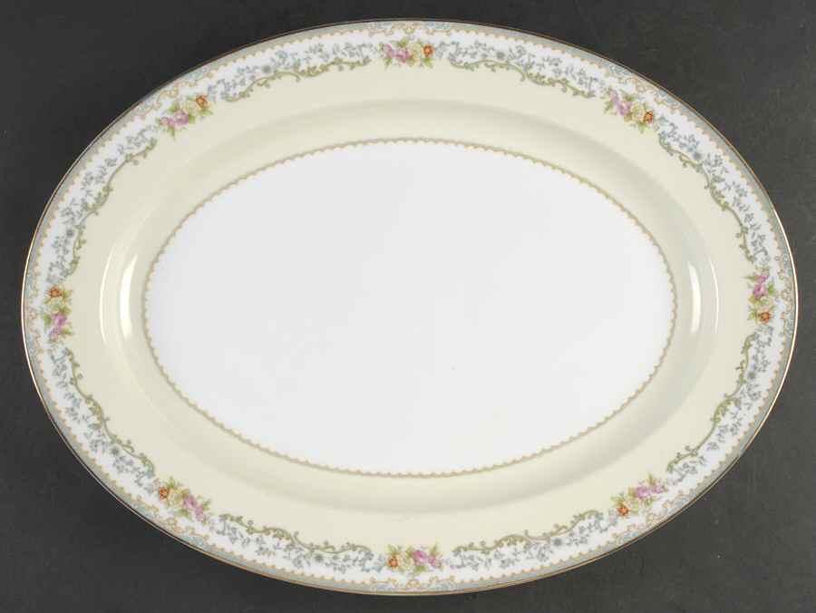 Woodmere (662) 16" Oval Serving Platter by Noritake-1