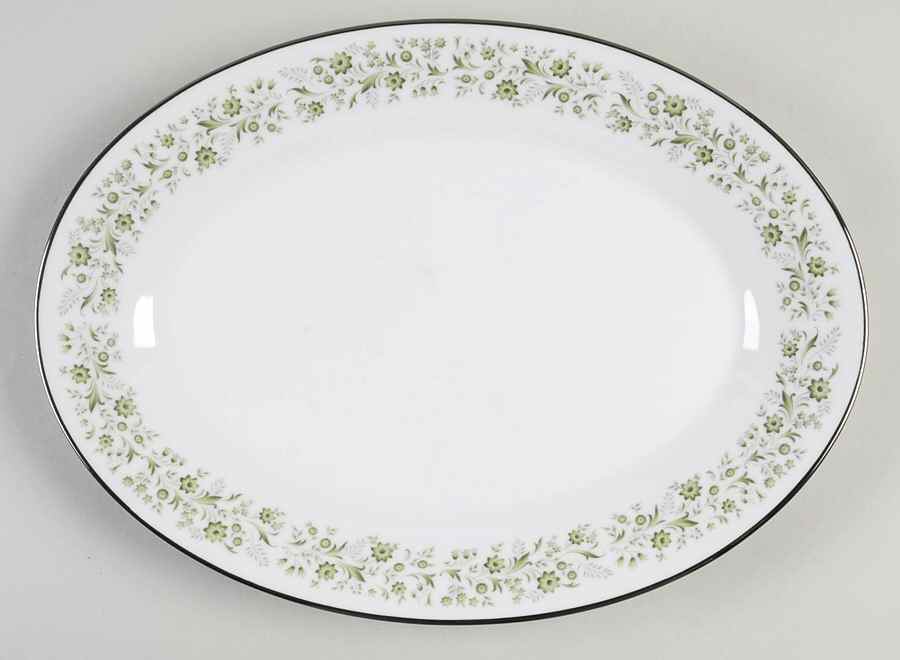 Wynwood 14" Oval Serving Platter by Noritake-1