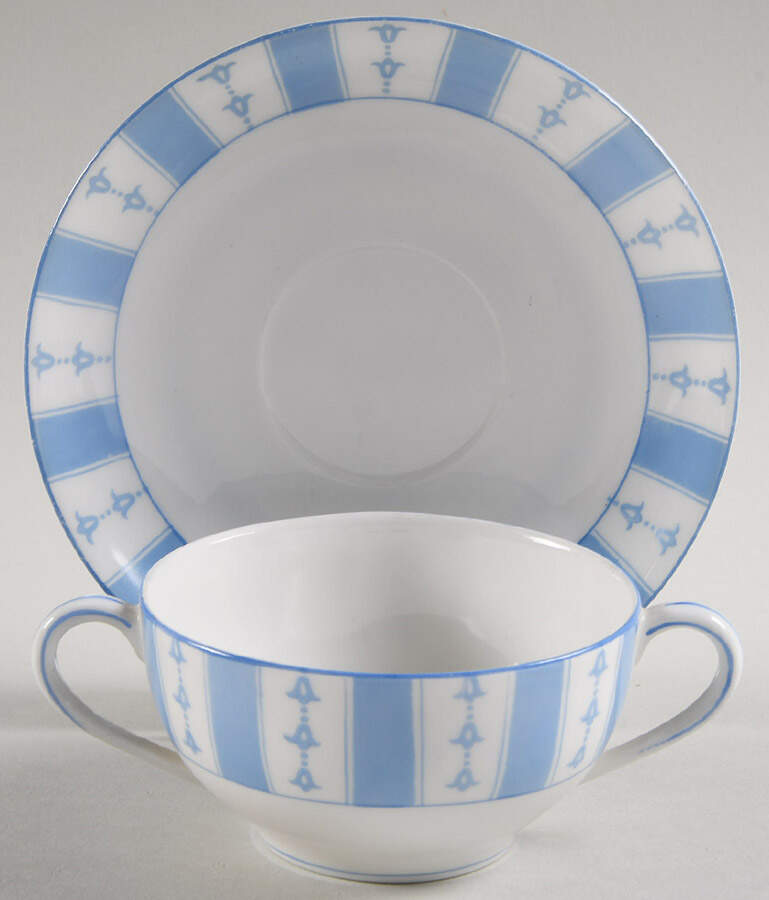 The Yale Flat Bouillon Cup & Saucer by Noritake-1