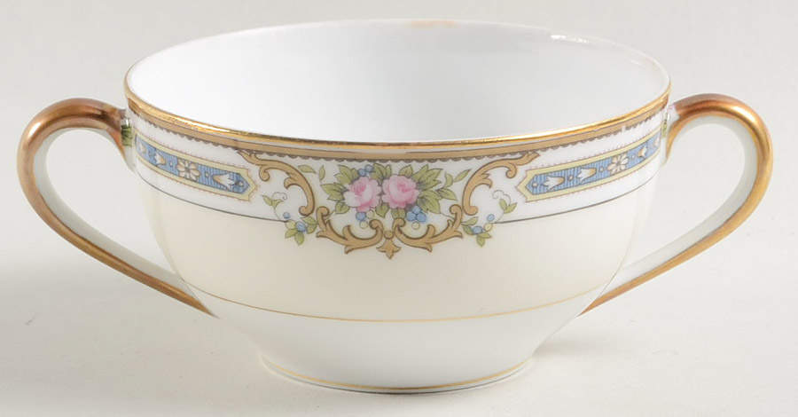Ybry Flat Bouillon Cup by Noritake-1