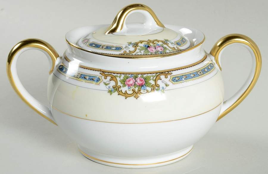 Ybry Sugar Bowl & Lid by Noritake-1