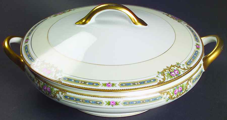 Ybry Round Covered Vegetable by Noritake-1
