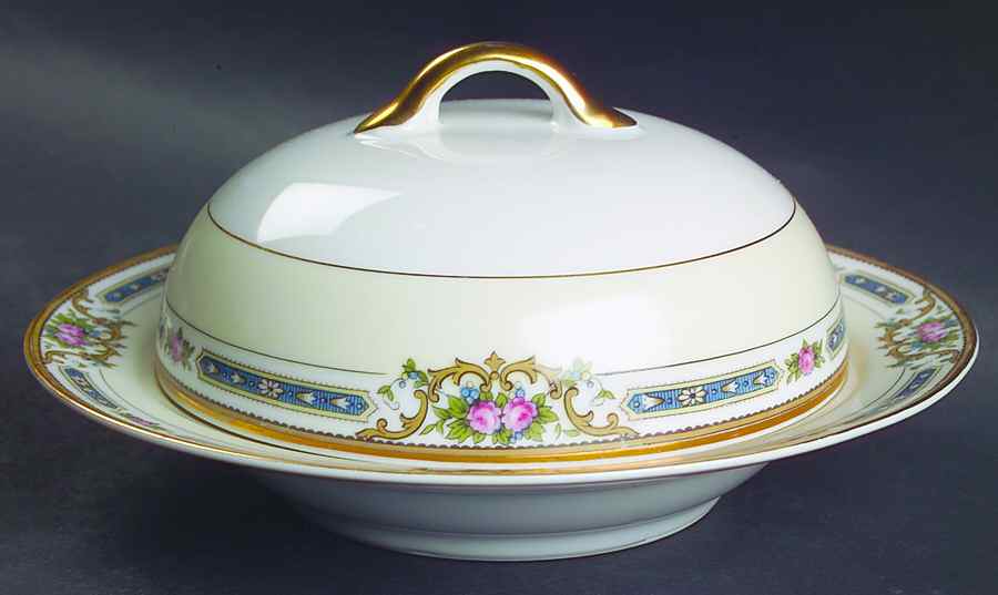 Ybry Round Covered Butter by Noritake-1