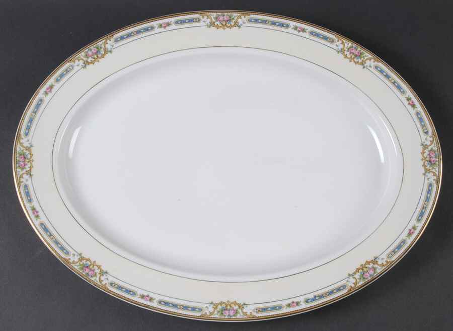 Ybry 16" Oval Serving Platter by Noritake-1