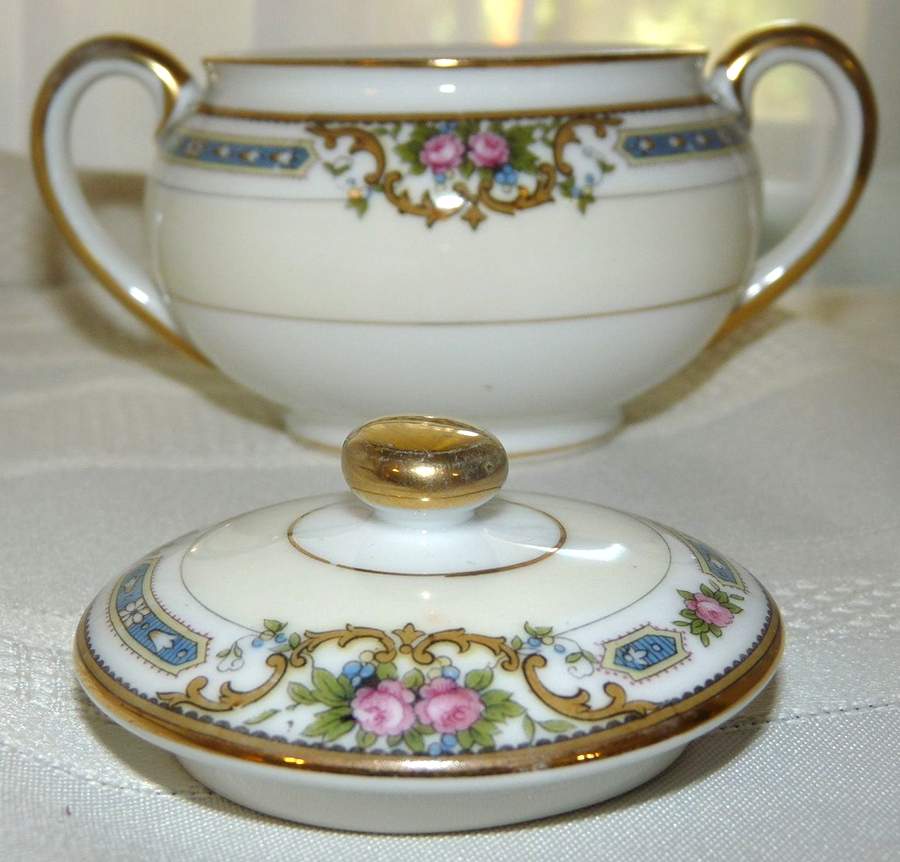 Ybry Sugar Bowl & Lid by Noritake-1