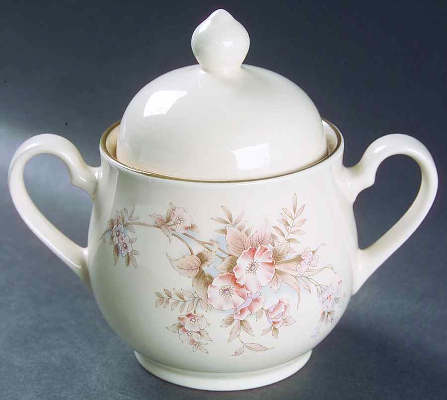 Yesterday Sugar Bowl & Lid by Noritake-1