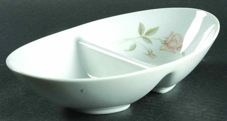 Young Love 10" Oval Divided Vegetable Bowl by Noritake-1