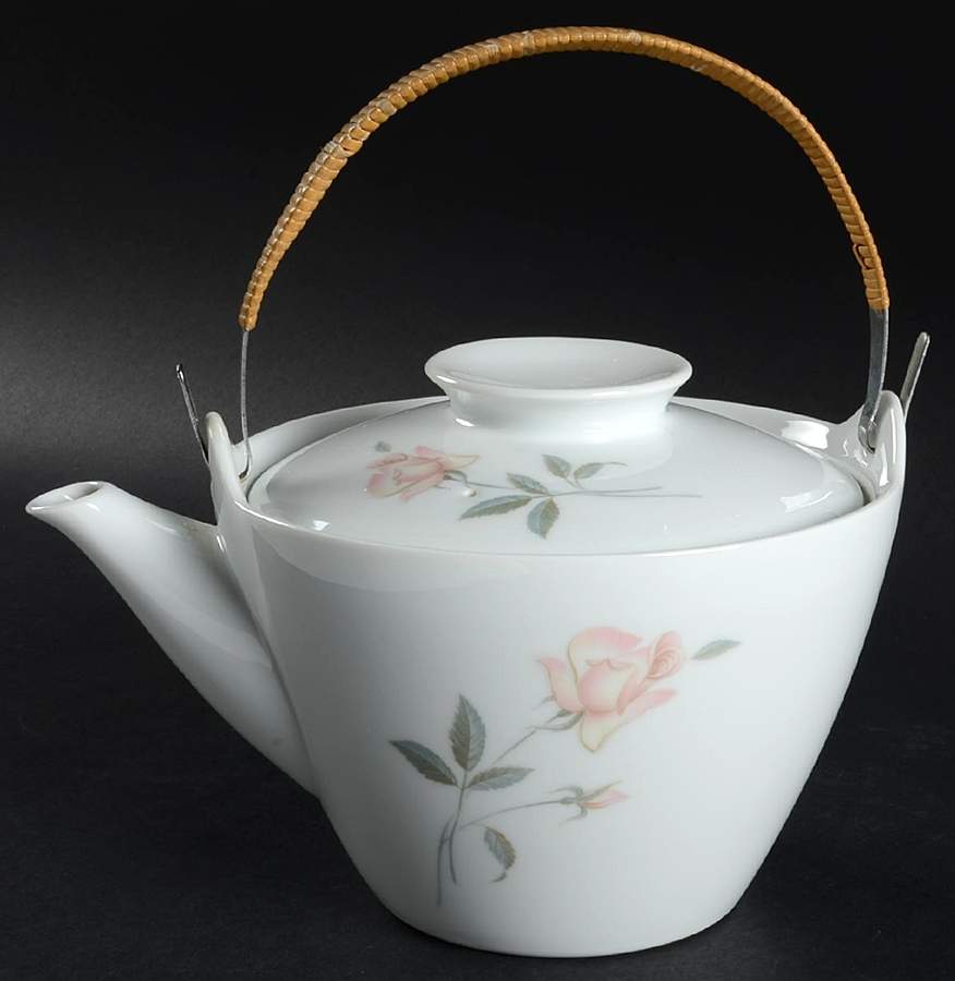 Young Love Teapot & Lid with Removable Top Handle by Noritake-1
