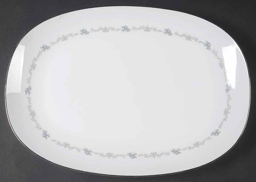 York 15" Oval Serving Platter by Noritake-1