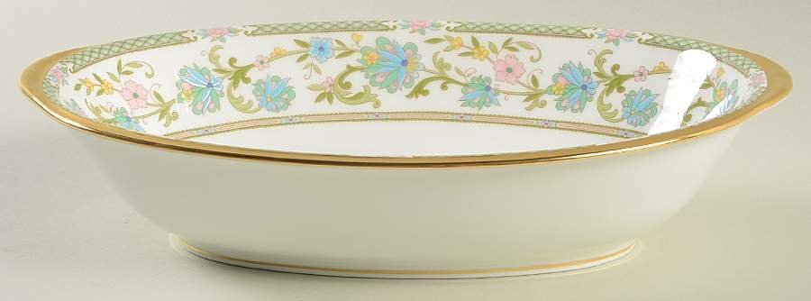 Yoshino 10" Oval Vegetable Bowl by Noritake-1