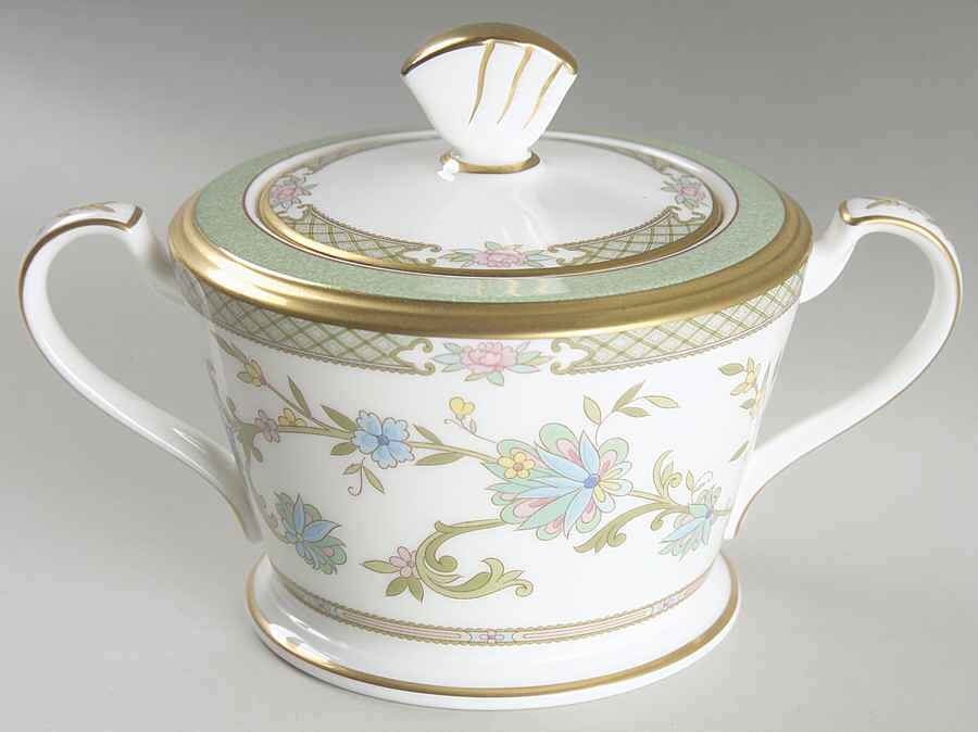 Yoshino Sugar Bowl & Lid by Noritake-1