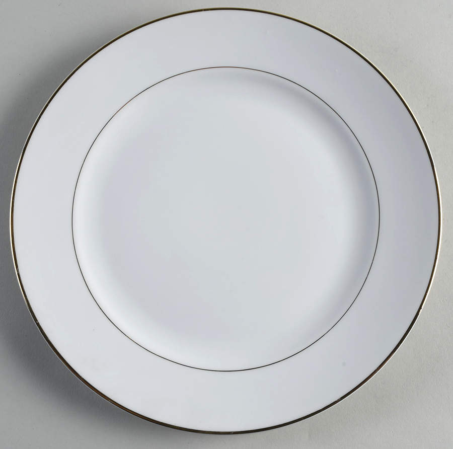 The Yukon (Gold Trim & Verge) Dinner Plate by Noritake-1