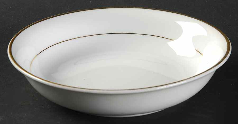 The Yukon (Gold Trim & Verge) Fruit/Dessert (Sauce) Bowl by Noritake-1