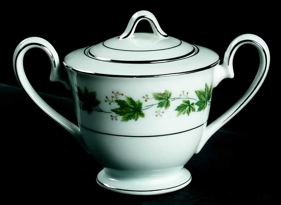 Yvette Mini Sugar Bowl & Lid by Noritake-1