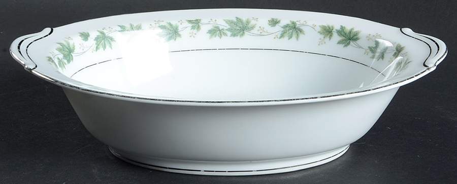 Yvette 10" Oval Vegetable Bowl by Noritake-1