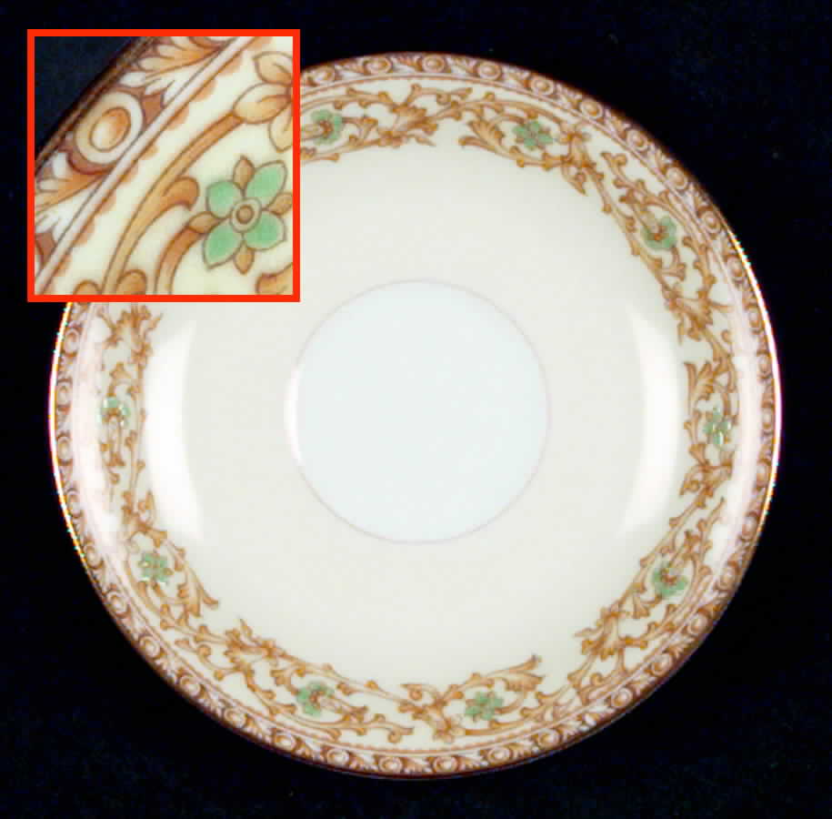 Yvonne Saucer by Noritake-1
