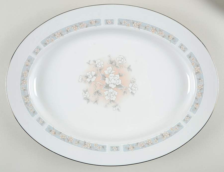 Zanzibar 13" Oval Serving Platter by Noritake-1