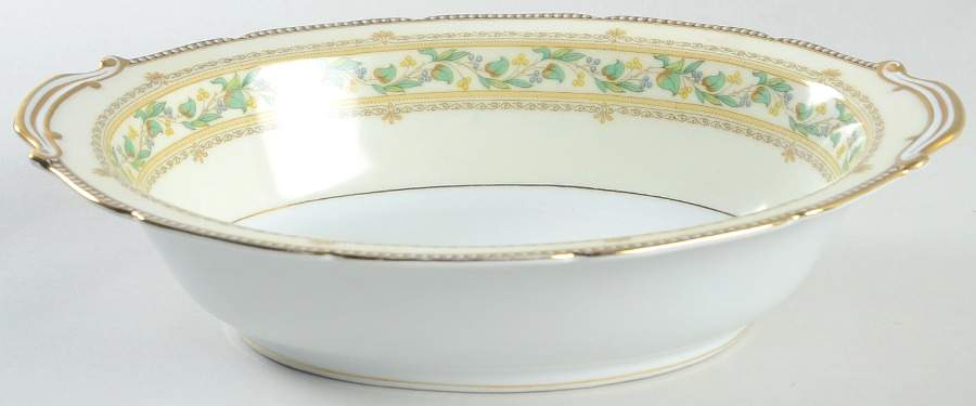 Zembla 10" Oval Vegetable Bowl by Noritake-1