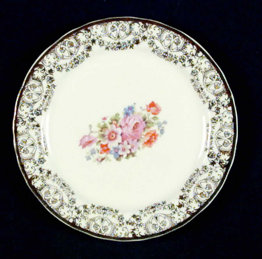 Bouquet of Roses (USA) Bread & Butter Plate by Nasco China (USA)-1
